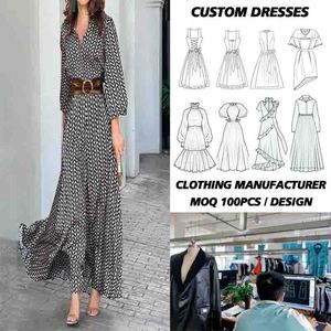 OEM ODM Clothing Manufacturer <strong>Custom</strong> High Quality Women's Casual Leopard Lace Sequined <strong>Dress</strong> Sweet Y2K Make Your Own Brand - Product Image 1