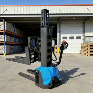 Apilador Eléctrico WANGONG de 200 kg, Apilador Eléctrico de 1 Tonelada para Pasillos Muy Estrechos, Apilador Contrapesado Eléctrico, Apilador de Palés - Product Image 1