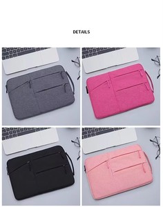 Impermeable de doble capa espesar terciopelo MacBook <span class=keywords><strong>Huawei</strong></span> <span class=keywords><strong>Laptop</strong></span> Tablet bolso de mano para hombres - Product Image 6