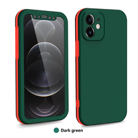 Casing Ponsel Iphone TPU, untuk Iphone 11 Pro Max PC TPU Penutup Ponsel untuk Iphone X Xs 11 12 Pro Max untuk IPhone12 Pelindung Seluruh Bodi