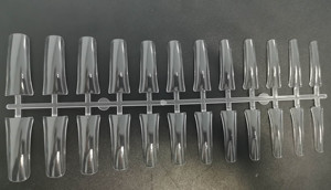 2024 nuevo diseño al por mayor <span class=keywords><strong>precio</strong></span> barato puntas de uñas finas Etiqueta Privada XXL pato largo puntas de uñas de <span class=keywords><strong>Gel</strong></span> suave cubierta completa - Product Image 6