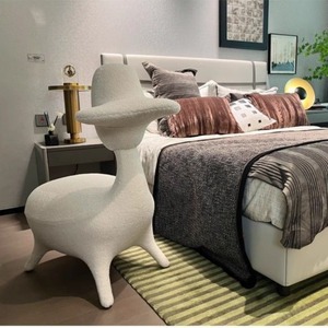 Sillón Moderno <span class=keywords><strong>para</strong></span> Sala de Estar, Sillón de Lujo Ligero, Creativo, Sillón Individual - Product Image 5