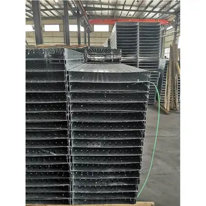 Outdoor Used Hot Dip Galvanized Cable Tray Cable Trunking For Chemical Plant Factory Airport Construction Project