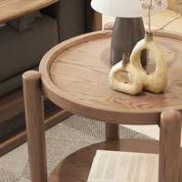 Table basse de couleur naturelle de haute qualité appartement Table basse en bois moderne Tables d'appoint pour salon