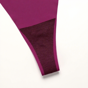 String respirant taille basse en soie glacée unie avec boucle métallique, sans couture, invisible, pour <span class=keywords><strong>femme</strong></span>, grandes tailles, vente en gros ODM - Product Image 5