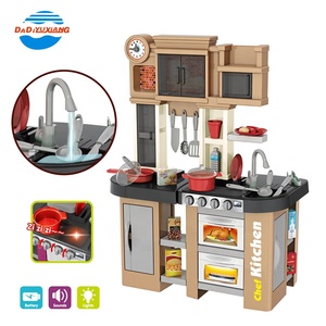 Juguete de Cocina |   Juego de Cocina de Juguete Multifuncional <span class=keywords><strong>para</strong></span> Niños, Juego de Imitación <span class=keywords><strong>para</strong></span> <span class=keywords><strong>Niñas</strong></span> - Product Image 2