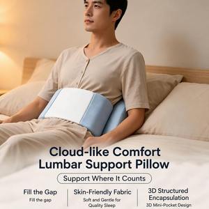 เข็มขัดป้องกันเอวแบบนุ่มปรับได้ เบาะรองเอวสำหรับนอนหลับ อยู่กับที่ได้ - Product Image 6