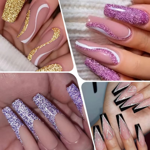 Gel con Brillo Reflectante, Gel Francés con Brillo Láser, Esmalte de <span class=keywords><strong>Uñas</strong></span> Semipermanente UV, Decoración de <span class=keywords><strong>Uñas</strong></span>, Barniz - Product Image 4