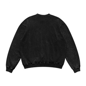 เสื้อสเวตเชิ้ตกราฟิกลายเทวดาสไตล์วินเทจแบบย้อมสีพิเศษ สตรีทแวร์ ยูนิเซ็กส์ ทรงโอเวอร์ไซส์ คอกลม สไตล์เรโทร สวยงาม ทันสมัย สำหรับฤดูใบไม้ร่วงและฤดูหนาว - Product Image 2