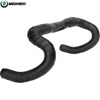 Pita Stang Sepeda PU EVA 3Mm Anti Selip Lembut Bersirkulasi Udara Pita Batang Sepeda Jalan 2100Mm Lebar 30Mm Hitam