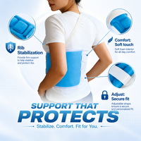 Ceinture de soutien thoracique post-chirurgicale respirante et réglable à compression orthopédique pour la récupération – Offre Spéciale