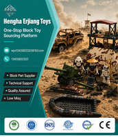 Set de Bloques de Construcción, Regalo Navideño de Primera Categoría para Fanáticos de los Juegos, Equipo de Batalla Pixelizado Lleno de Acción para Juego Imaginativo DIY