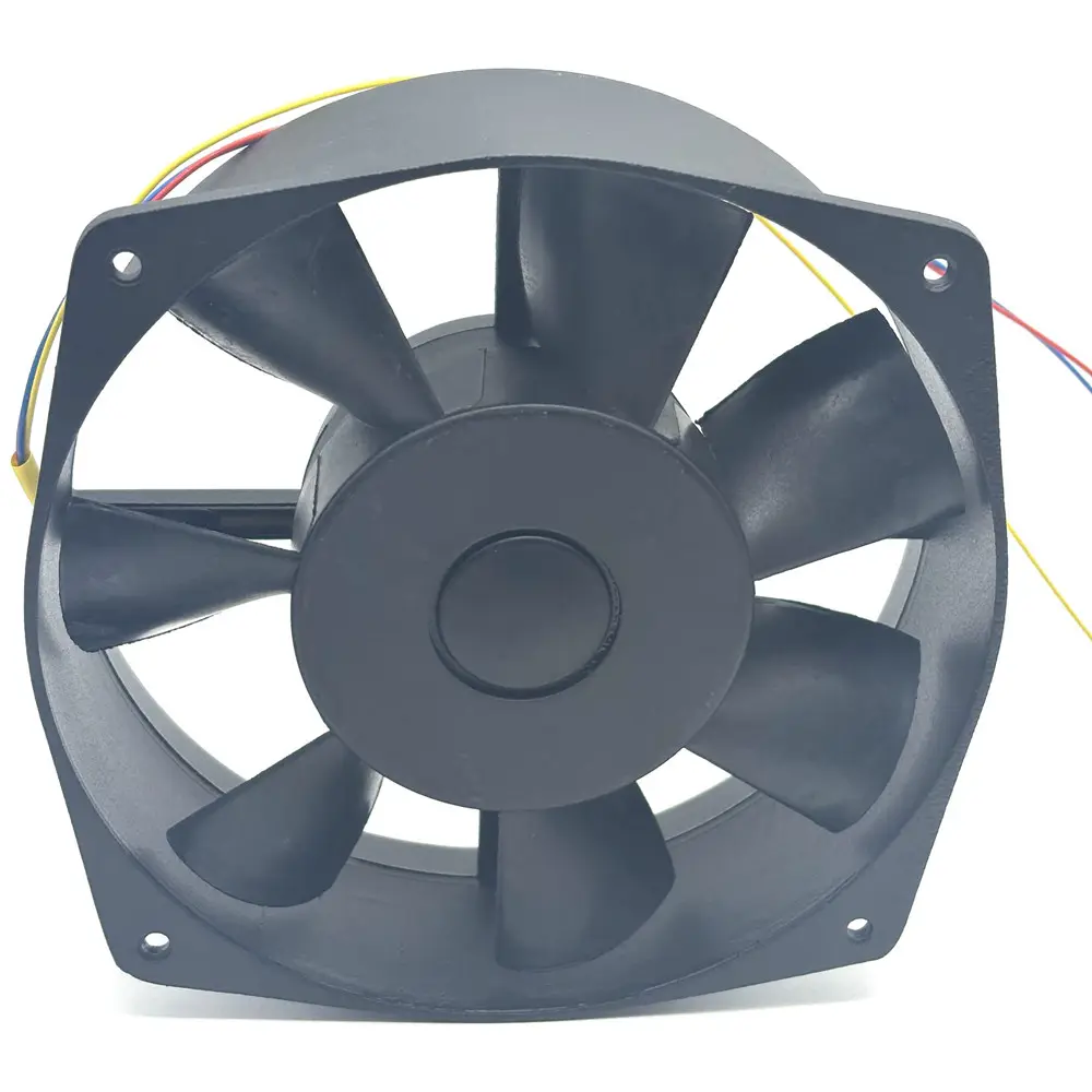 Kapasite koşu 30W ile eksenel akış fan150FZY9-D alüminyum kabuk KAYNAK MAKINESİ 380V asenkron motor