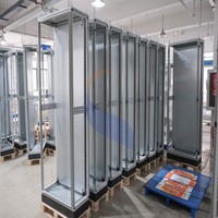 Panel de Control Eléctrico de Pie para Gabinete, Sistema de Armario Eléctrico Independiente de Acero Inoxidable