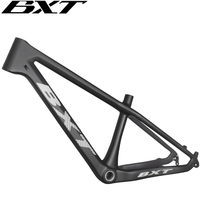 Rangka Sepeda MTB Karbon Ultralight BXT Harga Terjangkau 24er Hard Tail Tapered Disc Brake BSA Carbon Thru Axle