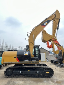 Excavadora Usada en Japón, Caterpillar CAT 320D, Buen Estado, 20 Toneladas, Excavadora de Cadenas Caterpillar de Segunda Mano, CAT320 - Product Image 3