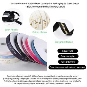 ริบบิ้นผ้าฝ้ายธรรมชาติ เนื้อนุ่ม พิมพ์ลายตามสั่ง <span class=keywords><strong>เป็น</strong></span>มิตรกับสิ่งแวดล้อม มีหลายขนาด สำหรับห่อของขวัญ งานแต่งงาน คริสต์มาส อีสเตอร์ - Product Image 6