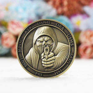 Monedas de Metal Personalizadas con Baño de Latón, Aleación de Zinc, Logotipo Metálico 3D, Doble Cara, Relieve, Figura con Detalles Altos, Moneda de Desafío - Product Image 3