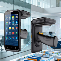 Terminal de collecte de données de gestion des stocks Android OEM, lecteur RFID portable 5,72 pouces, PDA LF 125K 134,2K HF UHF