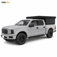 Coque de camionnette résistante aux intempéries, coque rigide avec joints étanches et verrouillable