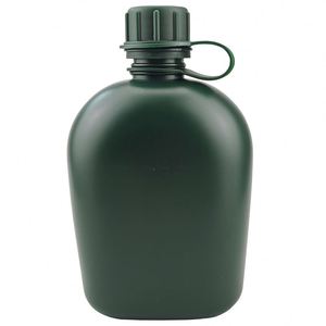 Muestra gratuita al por mayor: Cantimplora táctica de plástico de 1 cuarto para senderismo, camping y actividades al aire libre, juego de 3 piezas con asa. - Product Image 1