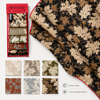 Tissu Jacquard pour Meubles 100% Polyester 410GSM, Tissu d'Ameublement Jacquard pour Canapé, Prix de Gros