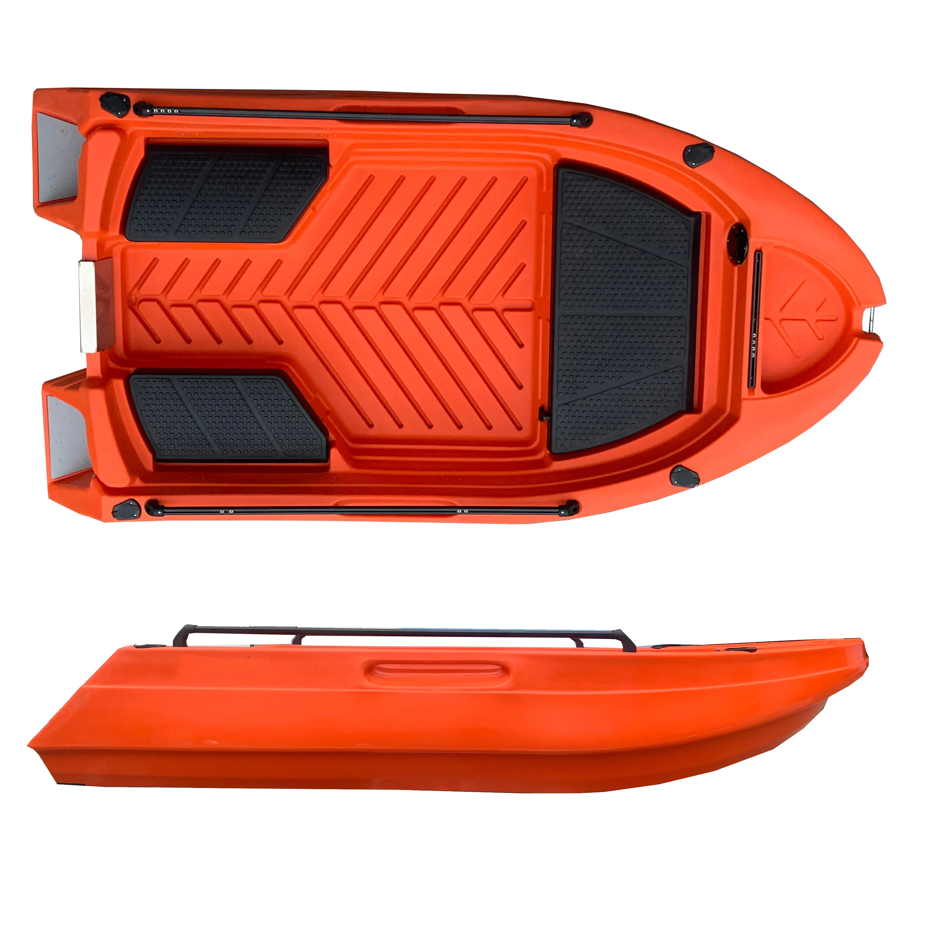 メーカー3メートルプラスチックボート2-3人ポリモーターボートヨット漁船取り付けハンドル