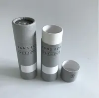Tubes en papier écologiques de qualité alimentaire personnalisés pour les cosmétiques, les aliments et les emballages cadeaux