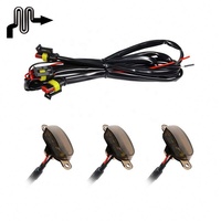 Feux de calandre LED 12V ambre en plastique ABS, peints, pour pare-chocs et capot, accessoires 4x4 pour camion