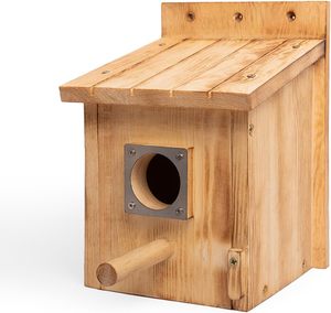 Tự nhiên bên ngoài bằng GỖ CHIM nhà ngoài trời treo Bluebird nhà gỗ làm bằng tay chim làm tổ - Product Image 6