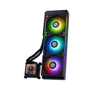 Nouveau stock <span class=keywords><strong>LIAN</strong></span> <span class=keywords><strong>LI</strong></span> Hydroshift 360R NOIR&BLANC Ventilateur à pales LCP Refroidisseur CPU AIO ARGB Refroidissement liquide 300W TDP Roulement fluide <span class=keywords><strong>Gaming</strong></span> - Product Image 6