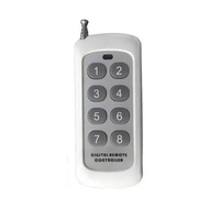 Système de télécommande sans fil RF 8 canaux DC 12V 24V, récepteur émetteur, relais 8CH 315/433 MHz G50