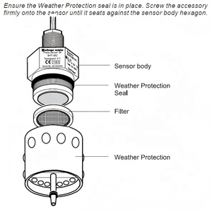 เซ็นเซอร์ตรวจจับก๊าซซัลไฟด์ H2S รุ่น 2106B1701 ใหม่เอี่ยม พร้อมสัญญาณเตือนด้วยเสียงและแสง รับประกัน 1 ปี - Product Image 4