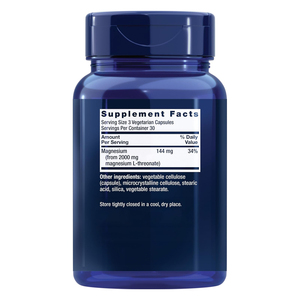 Etiqueta personalizada Calma Nootrópicos Suplementos de memoria cerebral L-Threonate Cápsulas de magnesio Complejo de vitaminas y minerales - Product Image 2