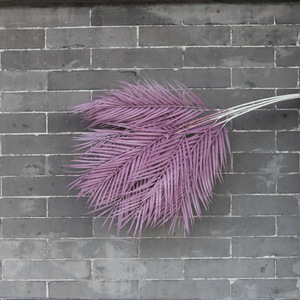 Artificial Areca Palm <b>Leaf</b> Wall Hanging Soft PVC High Simulation Wedding Home Decor Indoor Use - Product Image 3