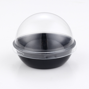 Clear Transparent Hot Selling Customized PVC Color Cake Industrial Packaging PP PET Plastic Food Box