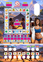 Carte de circuit imprimé Fruit King Game 1 3 5 Kits de machines de jeu Mario, supports acryliques, personnalisation variée