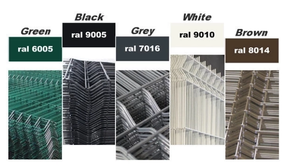 Valla de malla de alambre galvanizado recubierto de polvo de jardín verde de España a la venta - Product Image 3