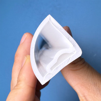 Tube flexible en silicone étanche pour néons, pour systèmes de bandes LED encastrées ou montées en surface