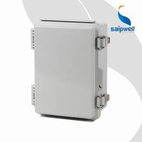 Boîtier de commande extérieur étanche à la poussière et à l'eau SAIPWELL 175*125*90mm IP66 ABS/PC pour appareils électroniques