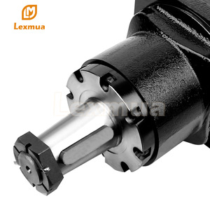 Moteur hydraulique cycloïdal Lexmua, arbre de 30 mm, 500 tr/min, moteur orbital à faible vitesse et couple élevé - Product Image 1