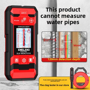 Detector de Pared Multifunción Delixi Modelo 3001 para Detección en Paredes, Medición de Cables Reforzados y Hormigón, y Detección de Estructuras Portantes - Product Image 4