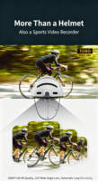 Casque de moto avec caméra intégrée, caméra d'action pour vélo, caméra de moto, enregistreur vidéo monté sur la tête