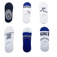 Haute qualité personnalisé unisexe No Show Slouch chaussettes anti-dérapant Yoga Grip coussin décontracté Logo corps quotidien printemps saison en gros