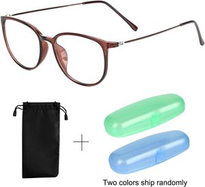 Vintage Unisex Square Spectacles Frame Trendy UV400 Photochromic Anti-Blue Light Computer Decorative <b>Sunglasses</b> - Product Image 4