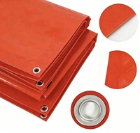 Bâche de Toiture en PE Imperméable et Résistante aux UV avec Œillets, Maille 10mm, 120g/m², Spécifications 4x5, Découpe Usine Shandong