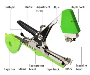 Meiyan Outdoor Gentler Fashion Tapen Max Plant Tying Machine Tapetool Tapener