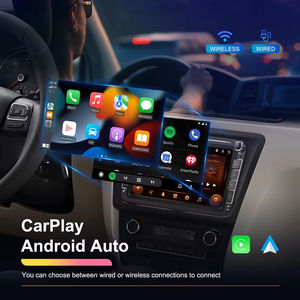 Autoradio Android double couche DIN 8 pouces avec CarPlay, Android Auto, GPS, WiFi, Bluetooth, radio FM, égaliseur RDS, dédié Volkswagen - Product Image 4