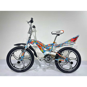 Bicicleta BMX de 20 pulgadas de color personalizada, freno en V, acrobacias acrobáticas, rueda de acero ligera, amortiguador trasero, opciones Unisex - Product Image 6