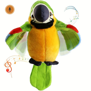 Wholesale Record Speaking Pet Plush Toys Talking <b>Repeat</b> Stuffed Animal Toy Kids Gifts - Product Image 5